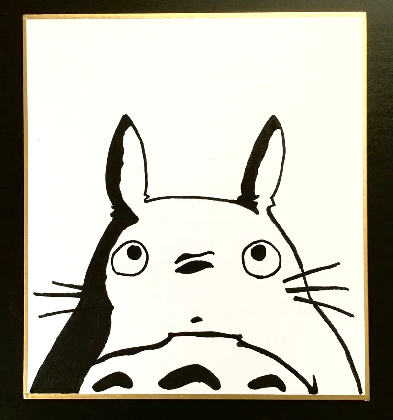 Traditional Artwork - Ghibli Studio Ink 5